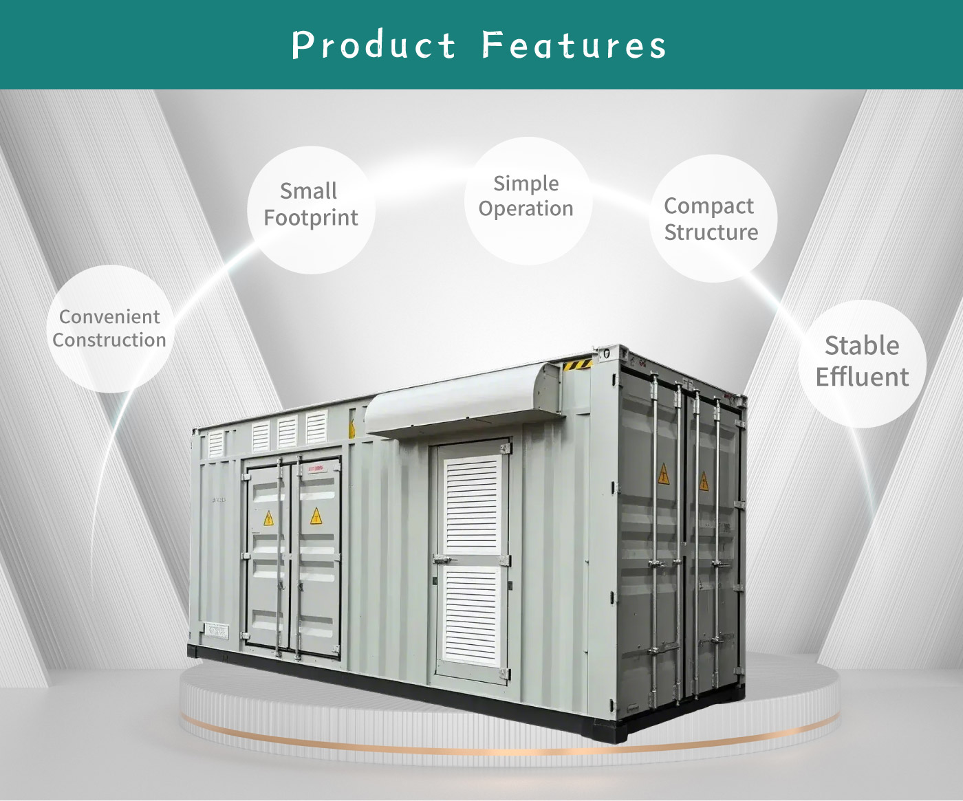 Control Tubular Membrane Sewage Treatment Equipment