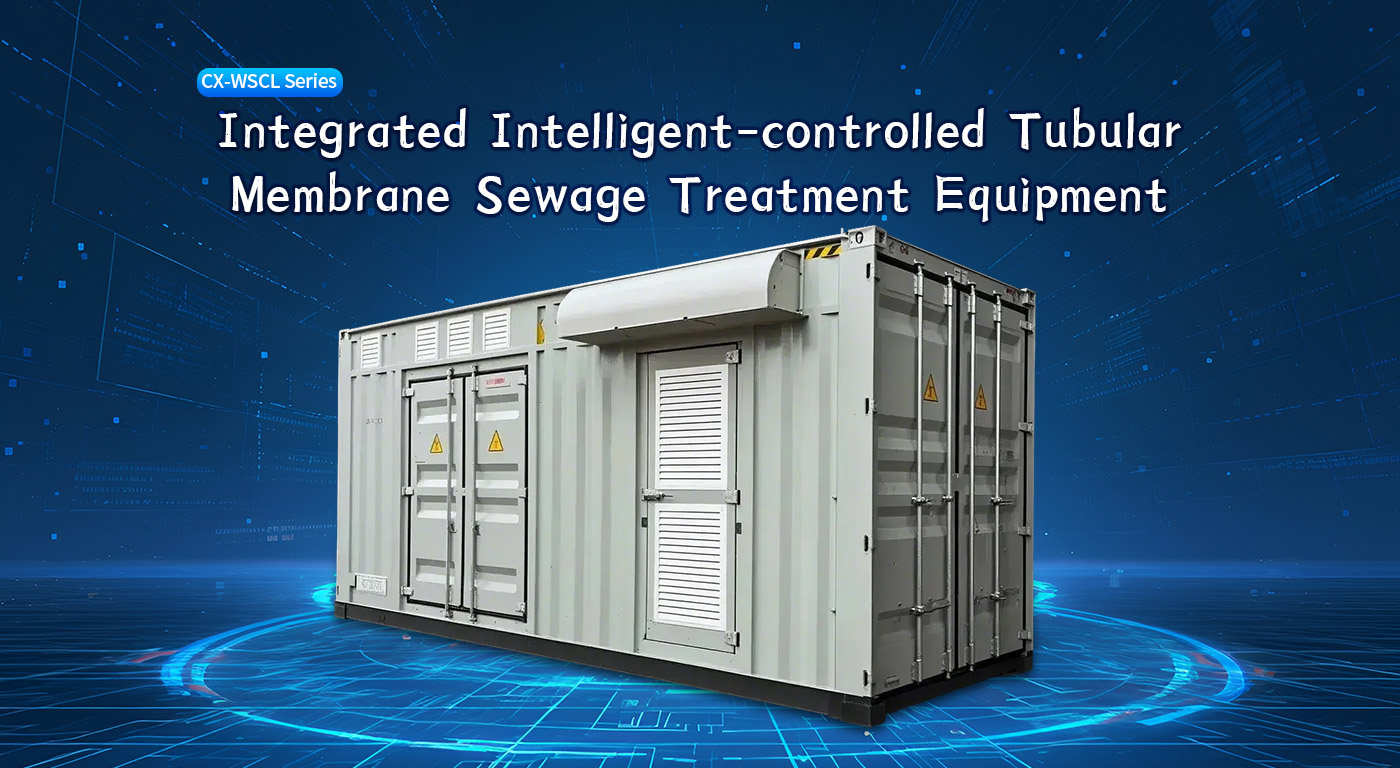 Control Tubular Membrane Sewage Treatment Equipment