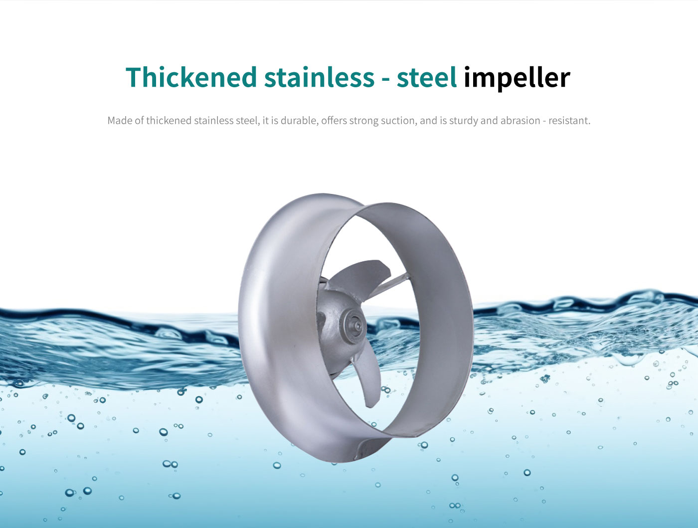 QJB-type Submersible Mixer