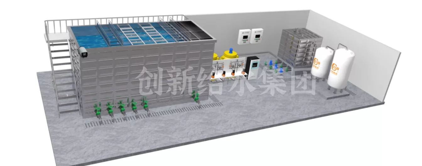Stainless steel water plant water purification equipment-Shanghai Innovation Water Group