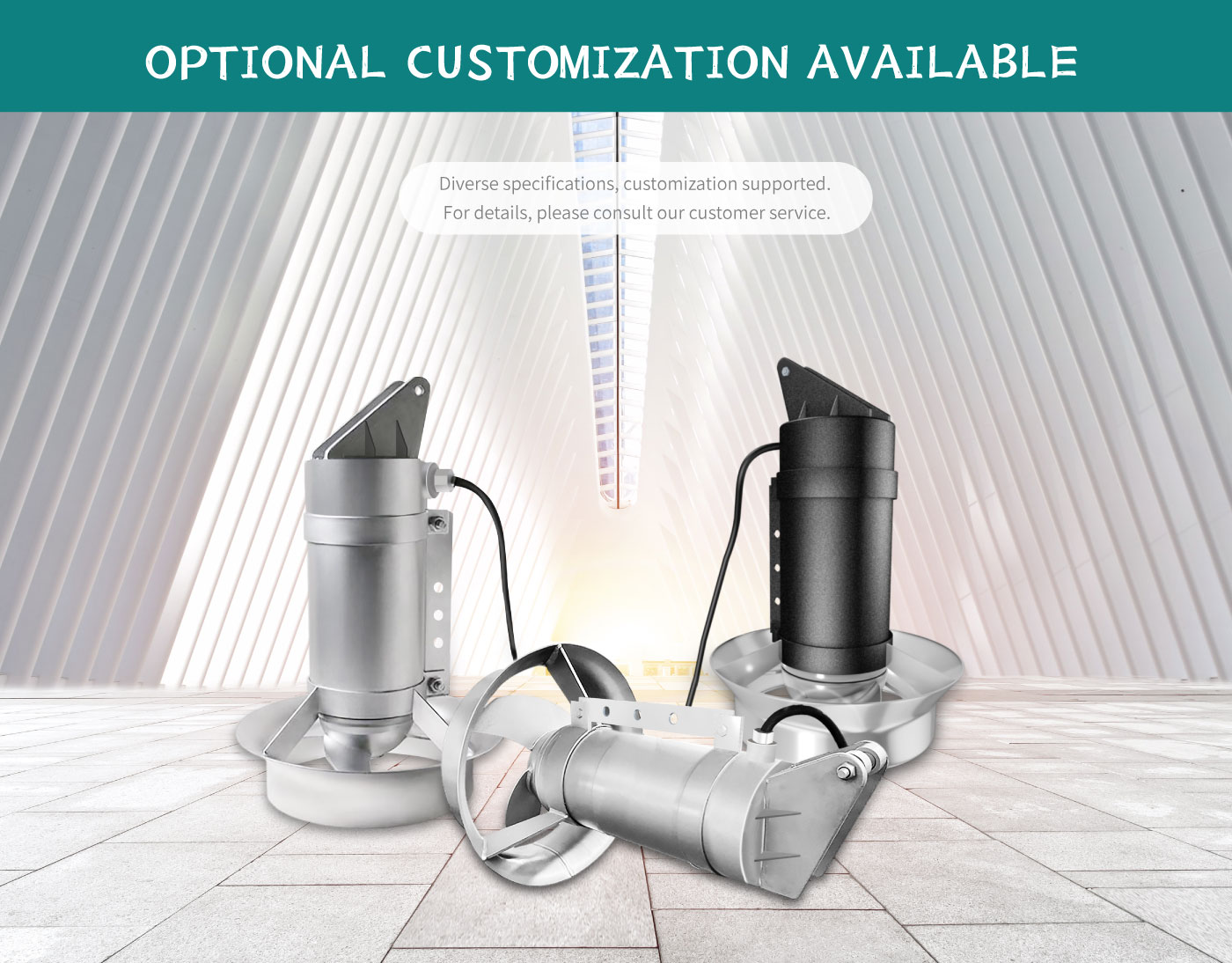 QJB-type Submersible Mixer