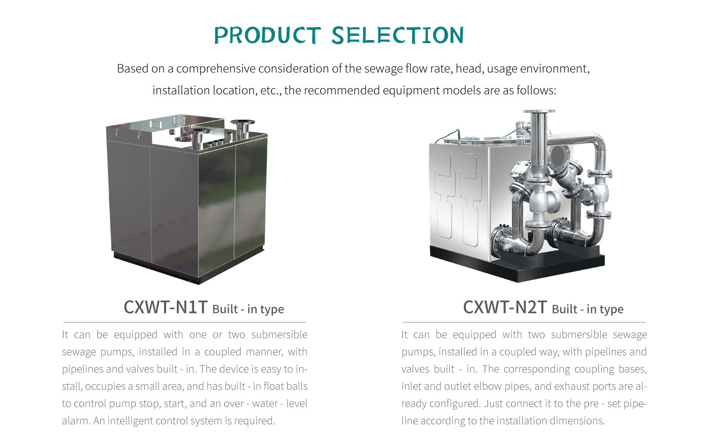 CXWT Sewage Lift Device