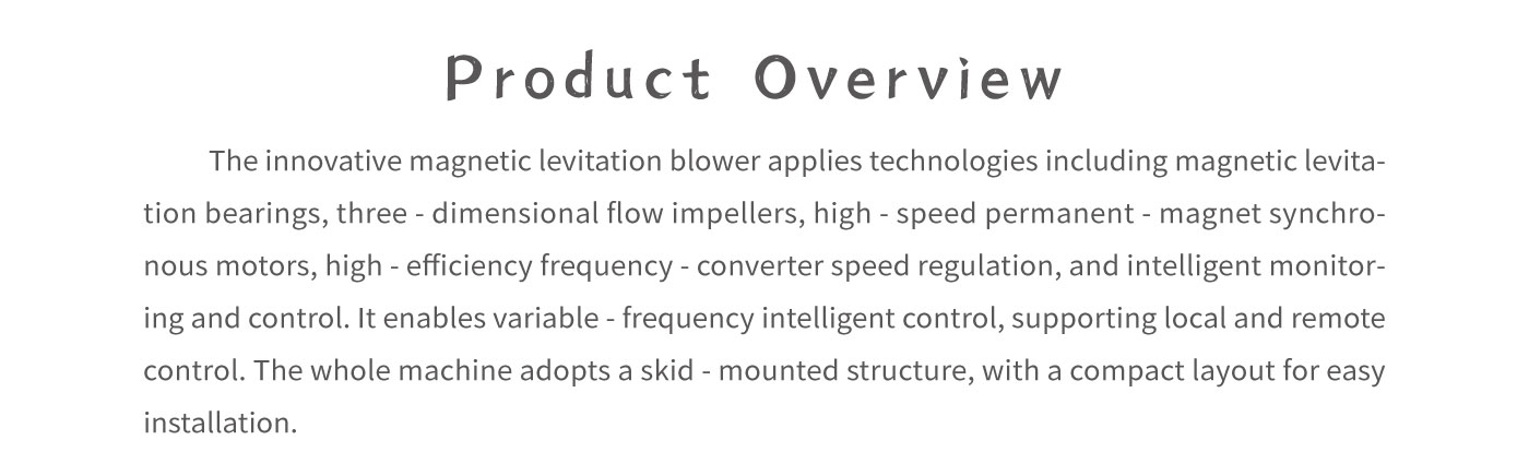 Magnetic Levitation Blower