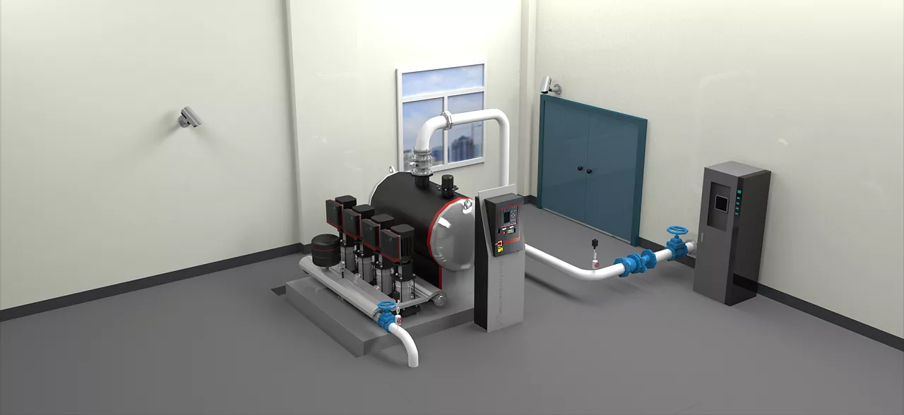 Secondary frequency conversion non-negative pressure water supply equipment-Shanghai Innovation Water Supply Group